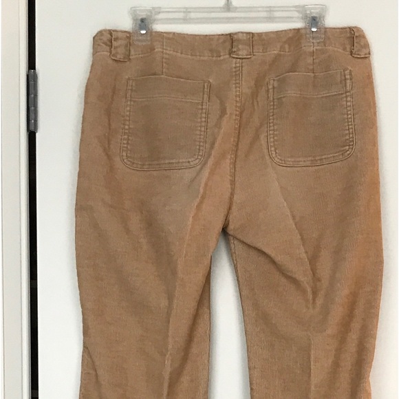Tan corduroy flare pants Express Stretch size 11-12 36” x 32” (inseam) - Picture 3 of 8